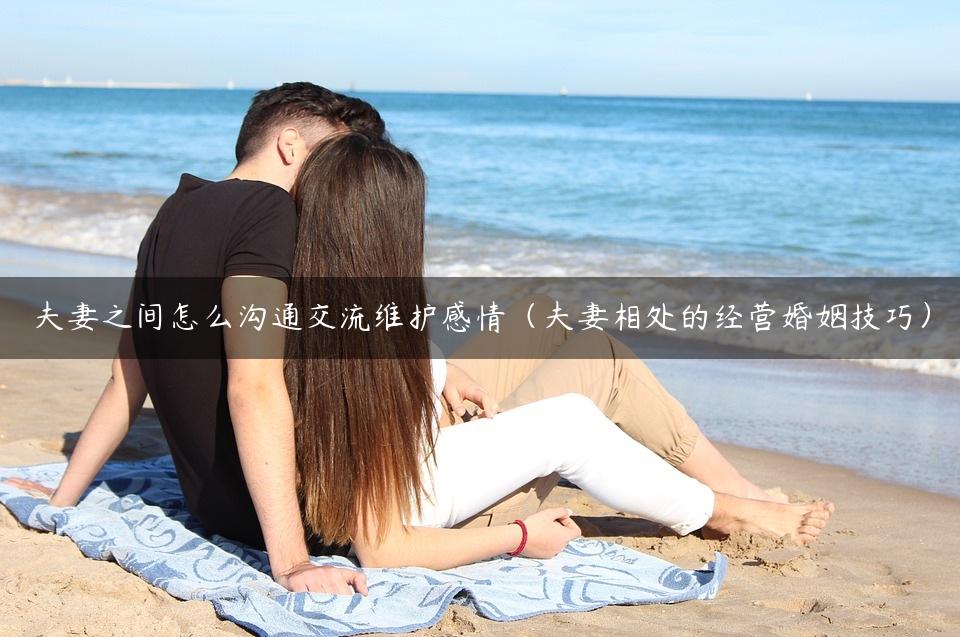 夫妻之间怎么沟通交流维护感情（夫妻相处的经营婚姻技巧）